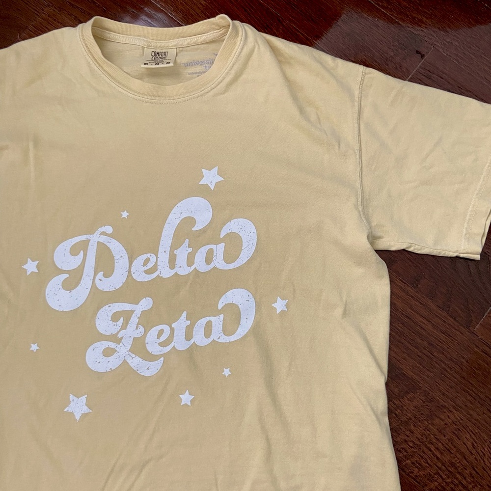 Delta Zeta Comfort Colors Tshirt